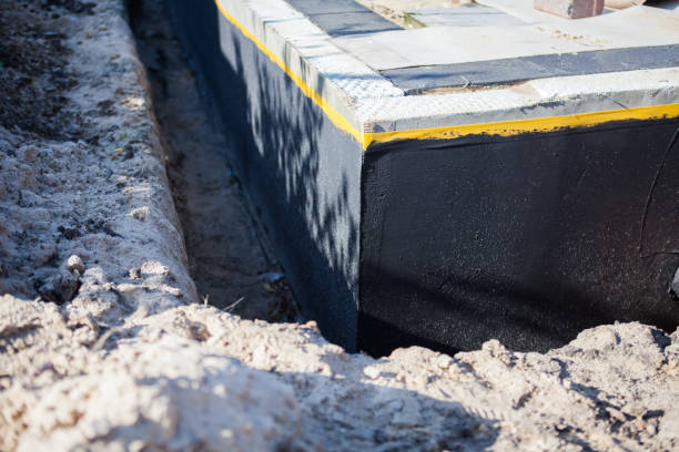 Professional Foundation Crack Repair technician working in Notre Dame, IN